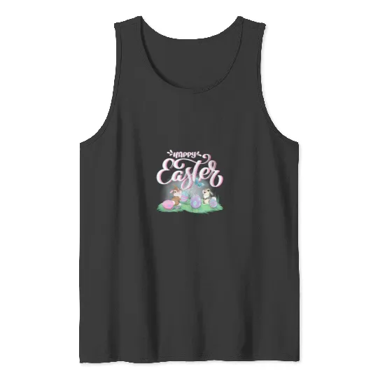 Womens Disney Bambi Happy Easter Thumper Amp Mis Tank Tops
