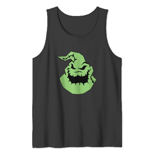 Disneyss The Nightmare Before Christmas Oogie Boogie Big Faces Tank Tops
