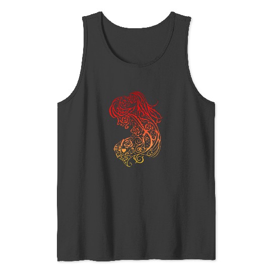 Lady Lace  : Disney princess tattoo Shirt,  Princess tattoo vintage t shirt, Disney princess tattoo Gift Fan S-5XL Tank Tops
