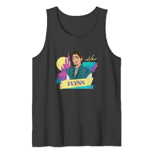 Disneyss Tangled Retro 90s Couples Matching Her Flynn Rider Tank Tops