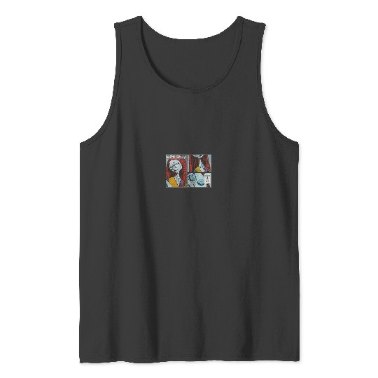 Disneyss The Nightmare Before Christmas Sally Comic Big Panels Tank Tops