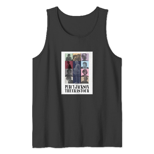 Percy Jackson Eras Tour Poster Tank Tops