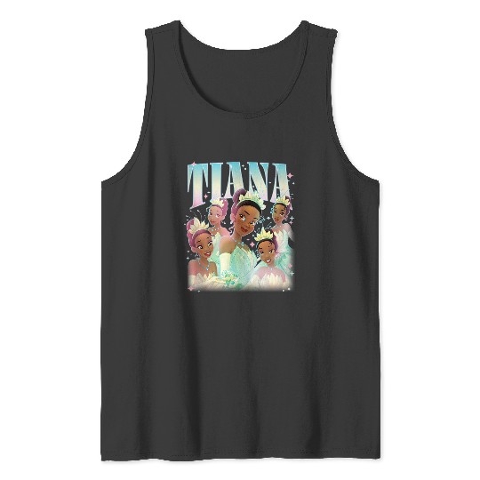 Disneyss The Princess And The Frog Beautiful Tiana Portraits Tank Tops