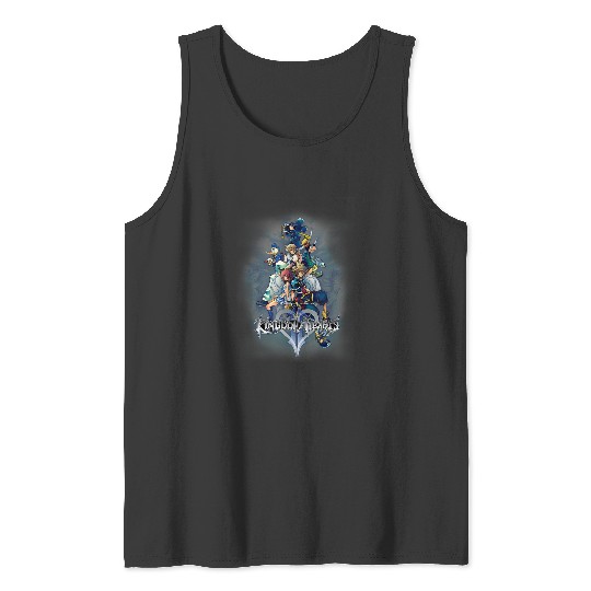 Disneyss Kingdom Hearts Ii Classic Epic Group shots Poster Tank Tops