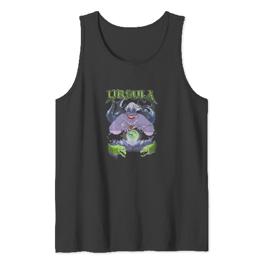 Disney The Little Mermaid Ursula Cauldron Dark Portrait Tank Tops