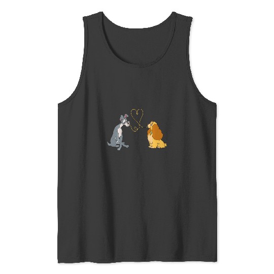 Disney Lady And The Tramp Bella Notte Tank Tops