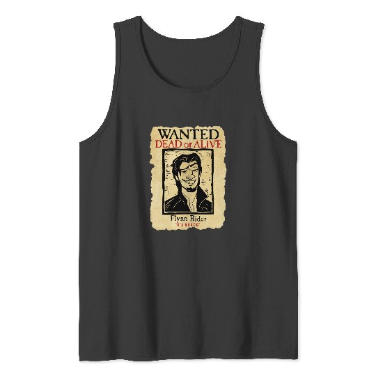 Wanted Flynn Rider Broken Nose  : Disney princess tattoo Shirt,  Princess tattoo vintage t shirt, Disney princess tattoo Gift Fan S-5XL Tank Tops