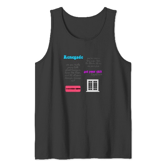 Discover Renegade  Taylor TShirt Tank Tops