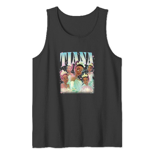 Disneyss The Princess And The Frog Beautiful Tiana Portraits Tank Tops