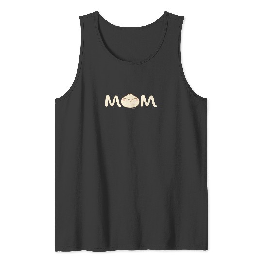 Disney and Pixars Bao Dumpling Mom Tank Tops