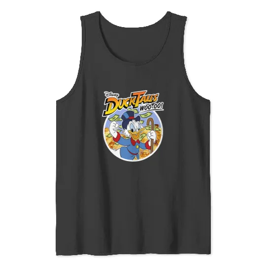 Disney DuckTales Classic Uncle Scrooge Woo-oo Tank Tops