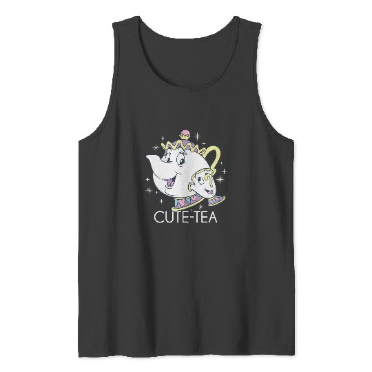 Disney Beauty And The Beast Mrs. Potts And Chip Mother'S Day Tank Tops