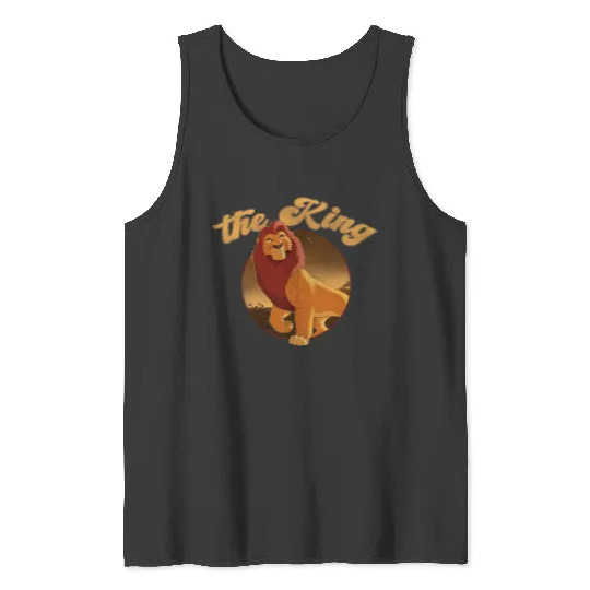 Disney The Lion King Mufasa The King Tank Tops
