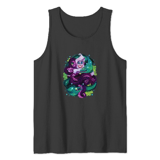 Disney The Little Mermaid Ursula Sea Witch Painting Tank Tops