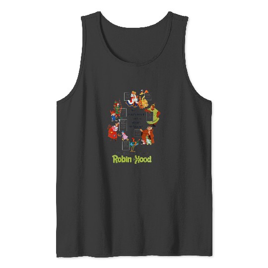Disney Robin Hood Meet Robin Hood And His Merry Menagerie Tank Tops
