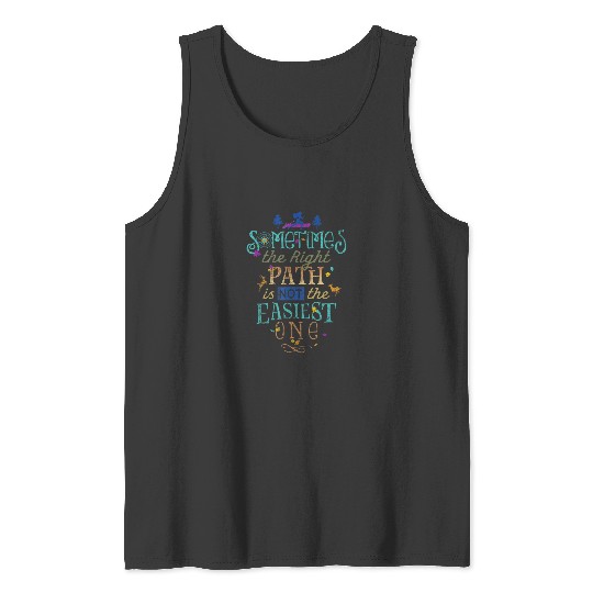 Disney Pocahontas Right Path Quote Graphic TShir Tank Tops