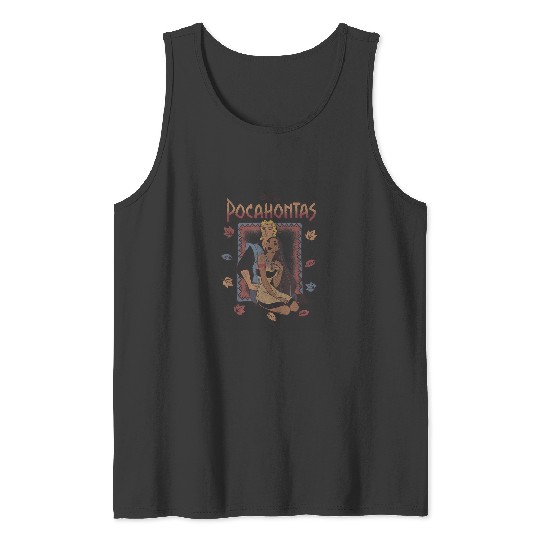 Disney Pocahontas Colors Of The Wind  Movie Post Tank Tops