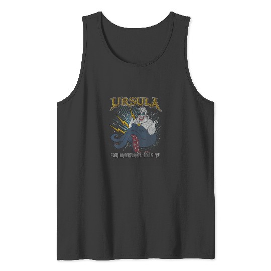 Disney Little Mermaid Ursula Quote Portrait Tank Tops