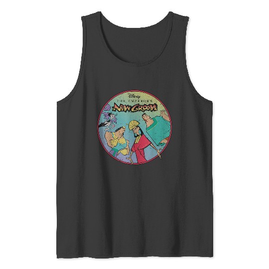 Disneyss The Emperors New Groove Characters Tank Tops
