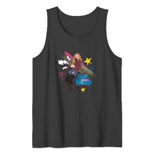 Disney Channel Girl Meets World Maya Hart Character Art Tank Tops