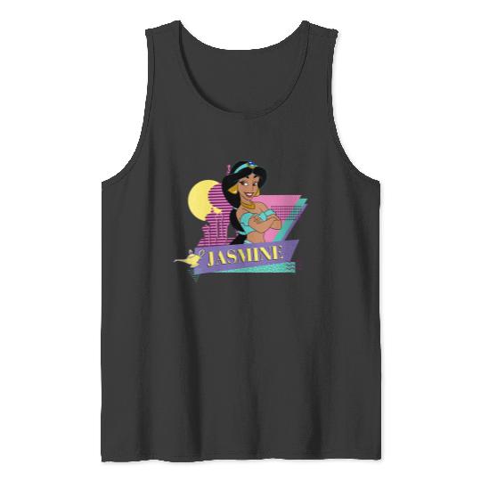 Disneyss Aladdin Retro 90s Couples Matching Princess Jasmine Tank Tops