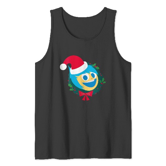 Disneyss And Pixarss Inside Out 2 Santa Joy Christmas Holiday Tank Tops