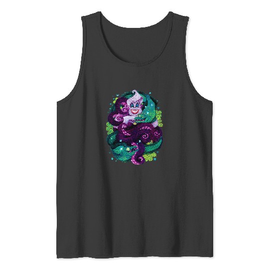 Disney The Little Mermaid Ursula Sea Witch Painting Tank Tops