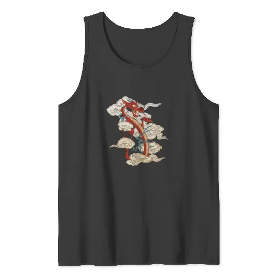Disney Mushu Tank Tops