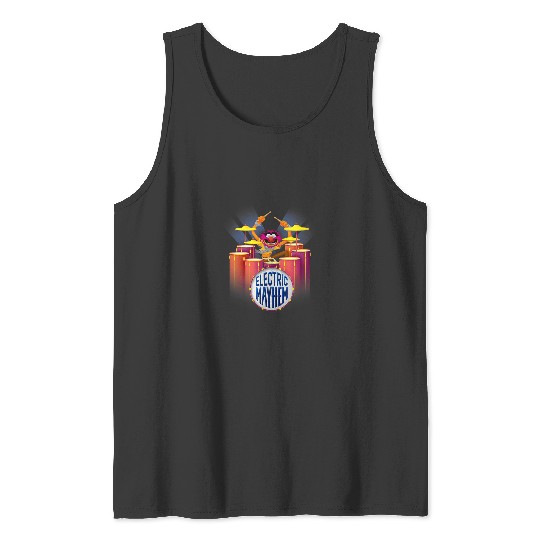 Disney The Muppets Electric Mayhem Animal Drumme Tank Tops
