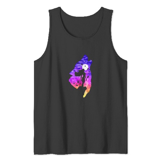 Disney Princesses Pocahontas Colors In The Silhouette Tank Tops