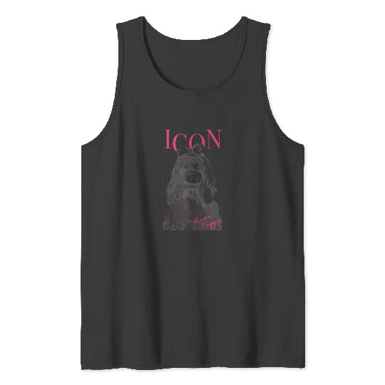 Disneys The Muppets Miss Piggy Icon Magazine Tank Tops