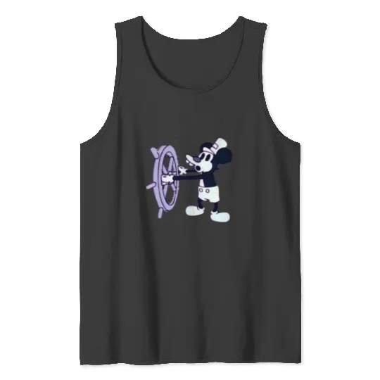 Steamboat Itchy! - Simpsons  SALE!! Mickey Retro Disney Shirt, Mickey Checkered Shirt, Vintage Disney, Retro Mickey, Mickey Gift S-5XL Tank Tops