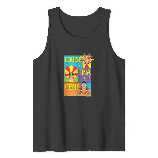 The Bobs Burgers Movie Louise Tina Gene Tank Tops