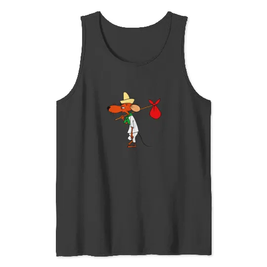 Slowpoke Rodriguez  SALE!! Mickey Retro Disney Shirt, Mickey Checkered Shirt, Vintage Disney, Retro Mickey, Mickey Gift S-5XL Tank Tops