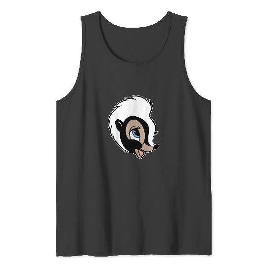 Disney Bambi Flower Big Face Tank Tops