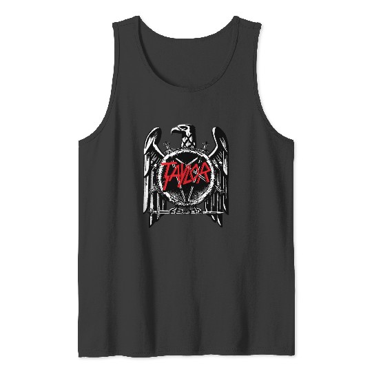 Discover Taylor Heavy Metal Slayers Version Tank Tops