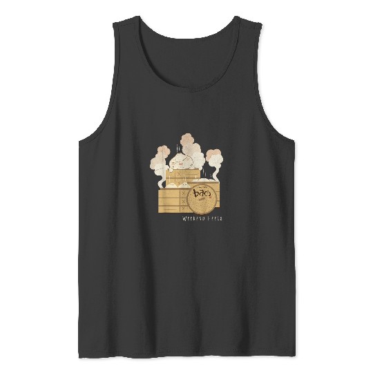 Disney Pixar Bao Weekend Feels  Dumpling Print Tank Tops