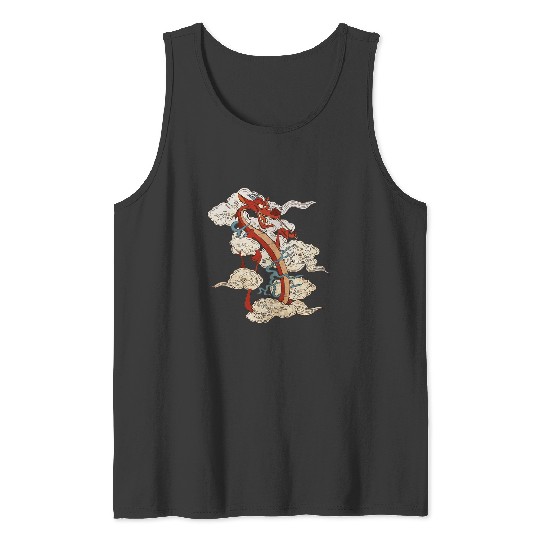 Disney Mushu Tank Tops