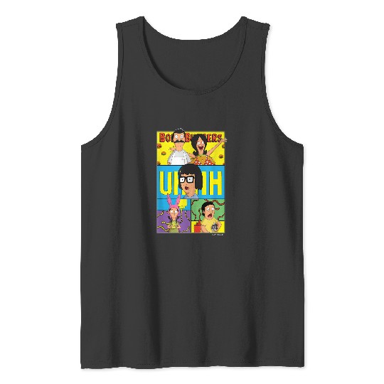 The Bobs Burgers Movie Bob Linda Tina Louise Gene Uhhh Tank Tops