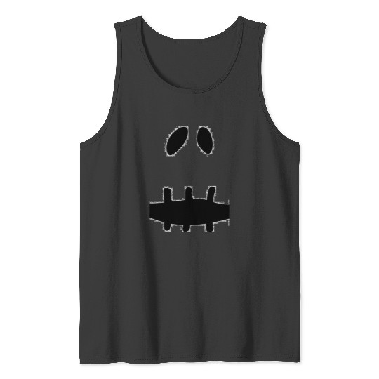 Nightmare smiling Jack Skellington Face mask Mask: The nightmare dog zero , Nightmare Zero Dog Shirt ,  Zero Nightmare Before Christmas Disney Halloween Tank Tops