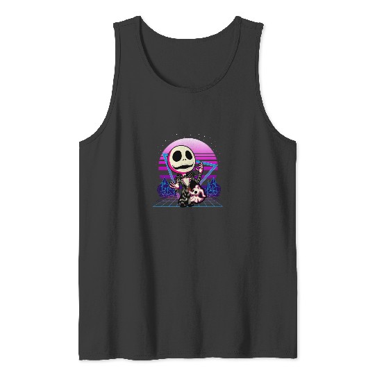 Lucky Gift Jack Skellington Gifts For Halloween  : The nightmare dog zero , Nightmare Zero Dog Shirt ,  Zero Nightmare Before Christmas Disney Halloween Tank Tops