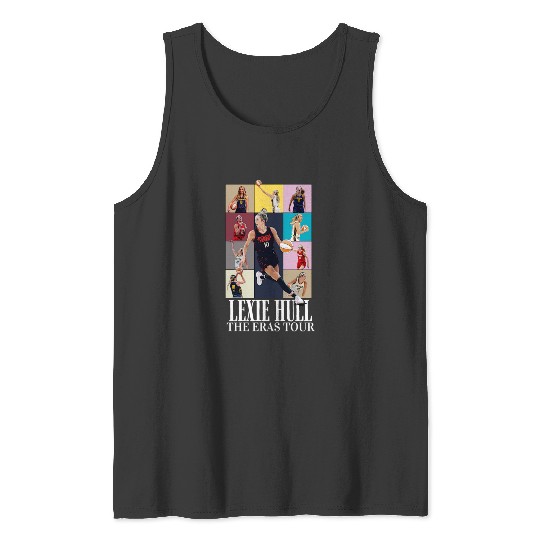 Discover Indiana Lexie Hull 10 The Eras Tour Basketball Cartoon Tank Tops