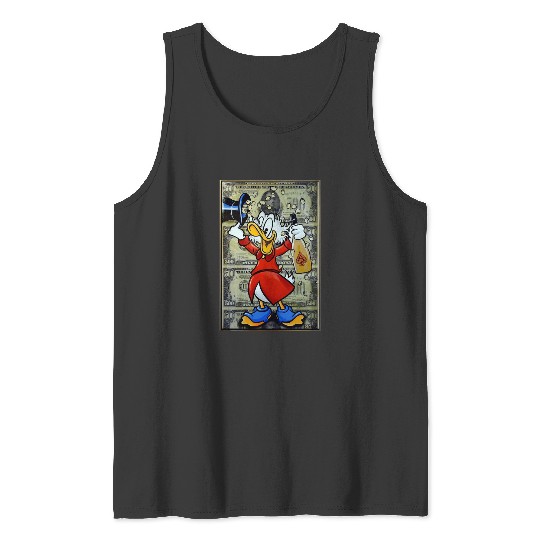 Scrooge McDuck  16SALE!! Mickey Retro Disney Shirt, Mickey Checkered Shirt, Vintage Disney, Retro Mickey, Mickey Gift S-5XL Tank Tops
