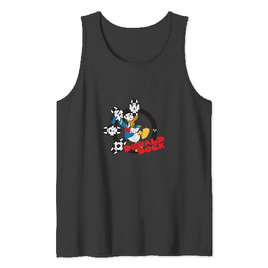 Crew Donald Duck  SALE!! Mickey Retro Disney Shirt, Mickey Checkered Shirt, Vintage Disney, Retro Mickey, Mickey Gift S-5XL Tank Tops