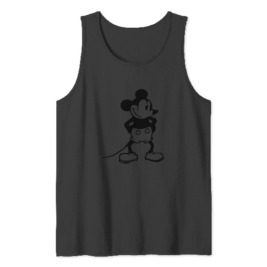 Steam Boat Willie  1SALE!! Mickey Retro Disney Shirt, Mickey Checkered Shirt, Vintage Disney, Retro Mickey, Mickey Gift S-5XL Tank Tops