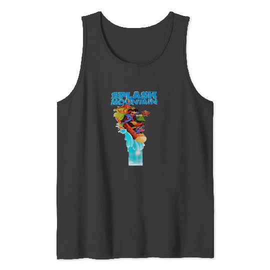 Splash mountain . Premium SALE!! Mickey Retro Disney Shirt, Mickey Checkered Shirt, Vintage Disney, Retro Mickey, Mickey Gift S-5XL Tank Tops