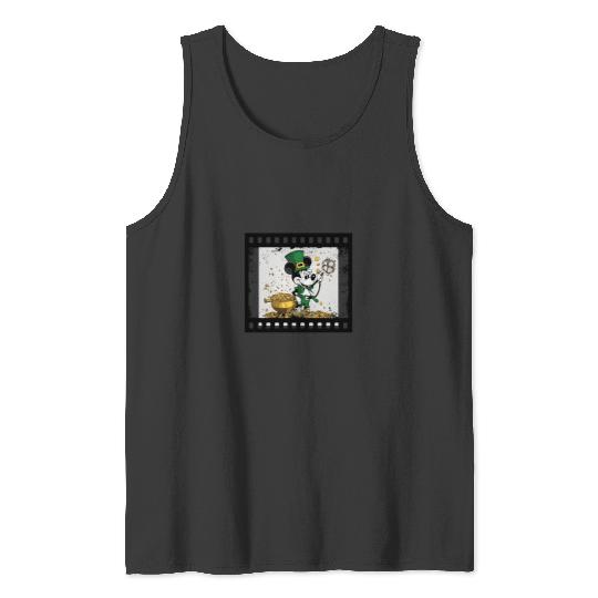 Steamboat Willie St Patricks day  SALE!! Mickey Retro Disney Shirt, Mickey Checkered Shirt, Vintage Disney, Retro Mickey, Mickey Gift S-5XL Tank Tops