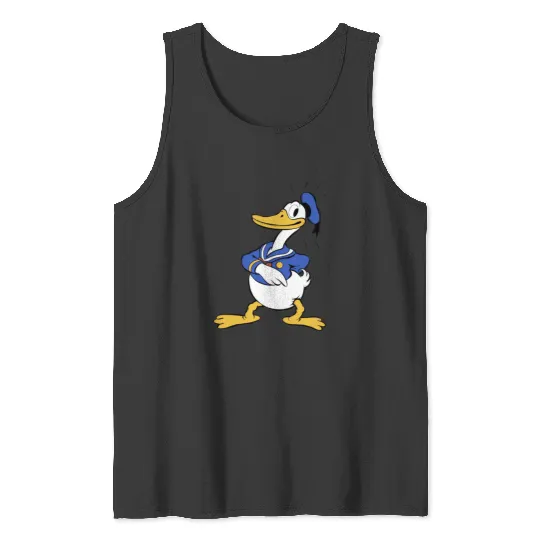 Donald Duck - Vintage  SALE!! Mickey Retro Disney Shirt, Mickey Checkered Shirt, Vintage Disney, Retro Mickey, Mickey Gift S-5XL Tank Tops