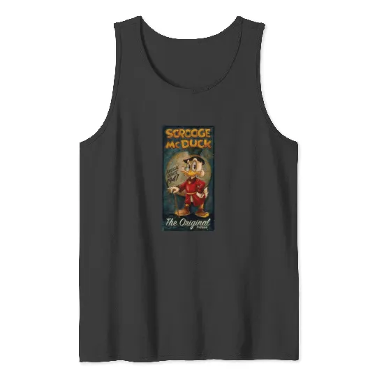 Scrooge McDuck  20SALE!! Mickey Retro Disney Shirt, Mickey Checkered Shirt, Vintage Disney, Retro Mickey, Mickey Gift S-5XL Tank Tops