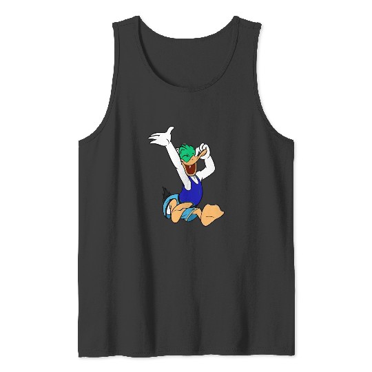 funny Donald Duck  2SALE!! Mickey Retro Disney Shirt, Mickey Checkered Shirt, Vintage Disney, Retro Mickey, Mickey Gift S-5XL Tank Tops